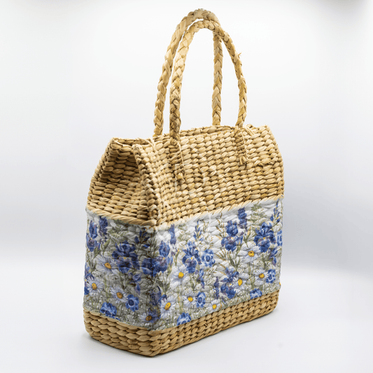 Handcrafted Seagrass Basket Tote