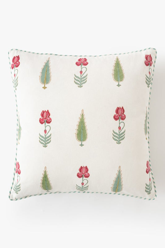 Gulbahar Cotton Cushions- Ivory