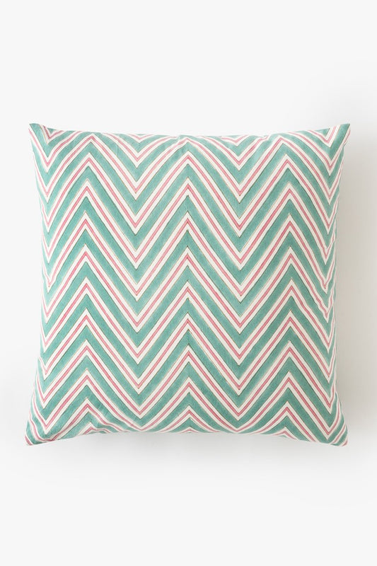 Gulbahar Chevron Cotton Cushion