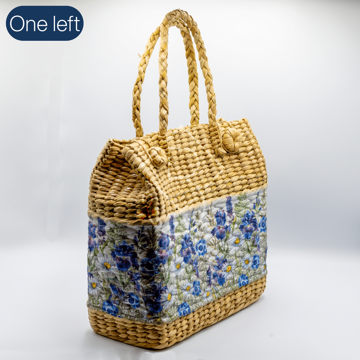 Handcrafted Seagrass Basket Medium Tote